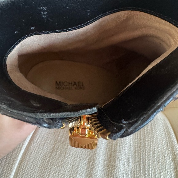 Michael Kors Leopard Print Ankle Booties - Picture 5 of 5